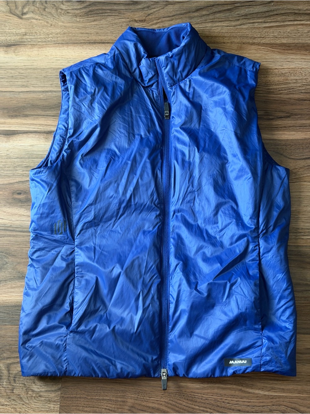Jaanuu Lightweight Blue Packable Vest Size S
